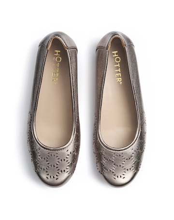 Hotter Swan Wide Fit Slip-On Shoe