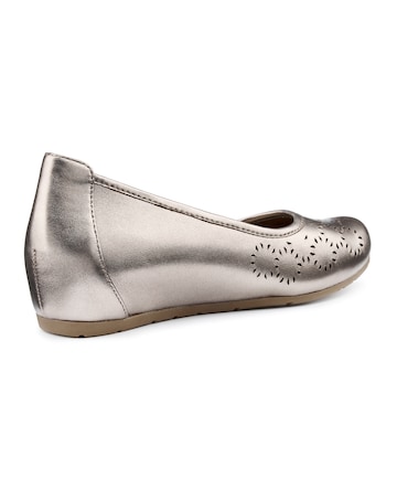 Hotter Swan Wide Fit Slip-On Shoe