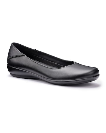 Hotter Birdie Wide Fit Ballerina Pump