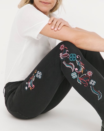 Joe Browns Embroidered Straight Leg Jeans