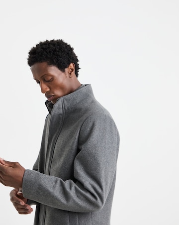 Funnel Neck Coat