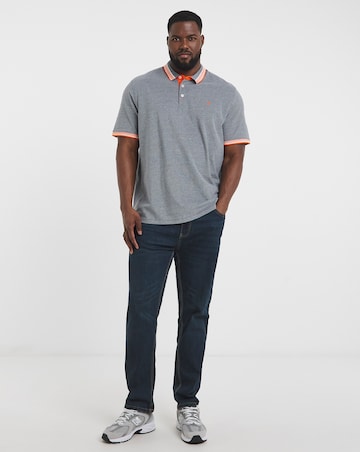 Jack & Jones Premium Paulos Tipped Polo 2 Pack - Multi