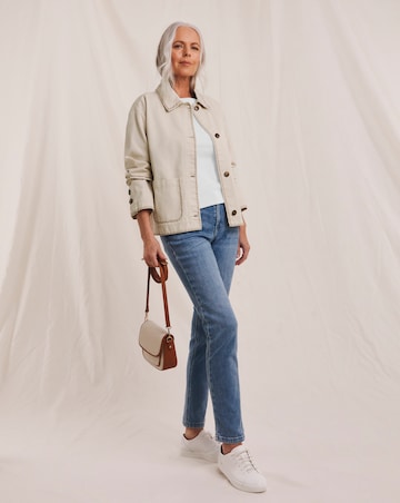 Julipa Blanket Stitch Denim Jacket