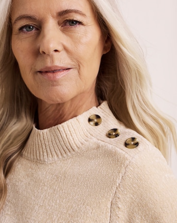 Julipa Button Neck Chenille Jumper