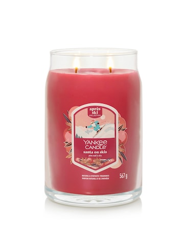 Yankee Candle Signature Large Santa on Skis