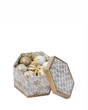 Three Kings Snowflake Baubles