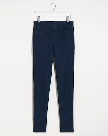 Simply Be Bella Dark Indigo Pull On Slim Leg Jeggings