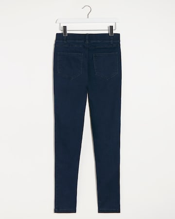 Simply Be Bella Dark Indigo Pull On Slim Leg Jeggings