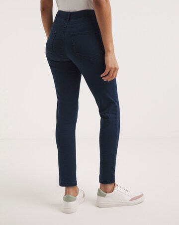 Simply Be Bella Dark Indigo Pull On Slim Leg Jeggings