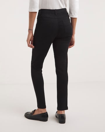 Simply Be Bella Black Pull On Slim Leg Jeggings
