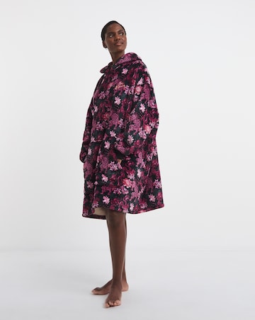 Joe Browns Animal Print Hooded Lounge Dress