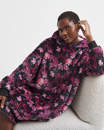 Joe Browns Animal Print Hooded Lounge Dress