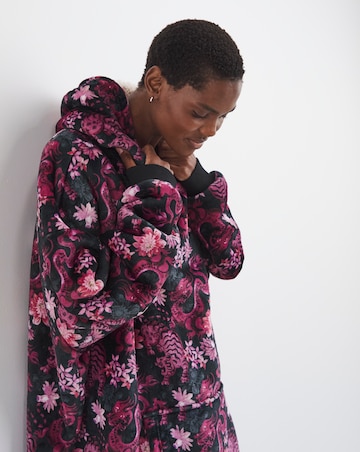 Joe Browns Animal Print Hooded Lounge Dress