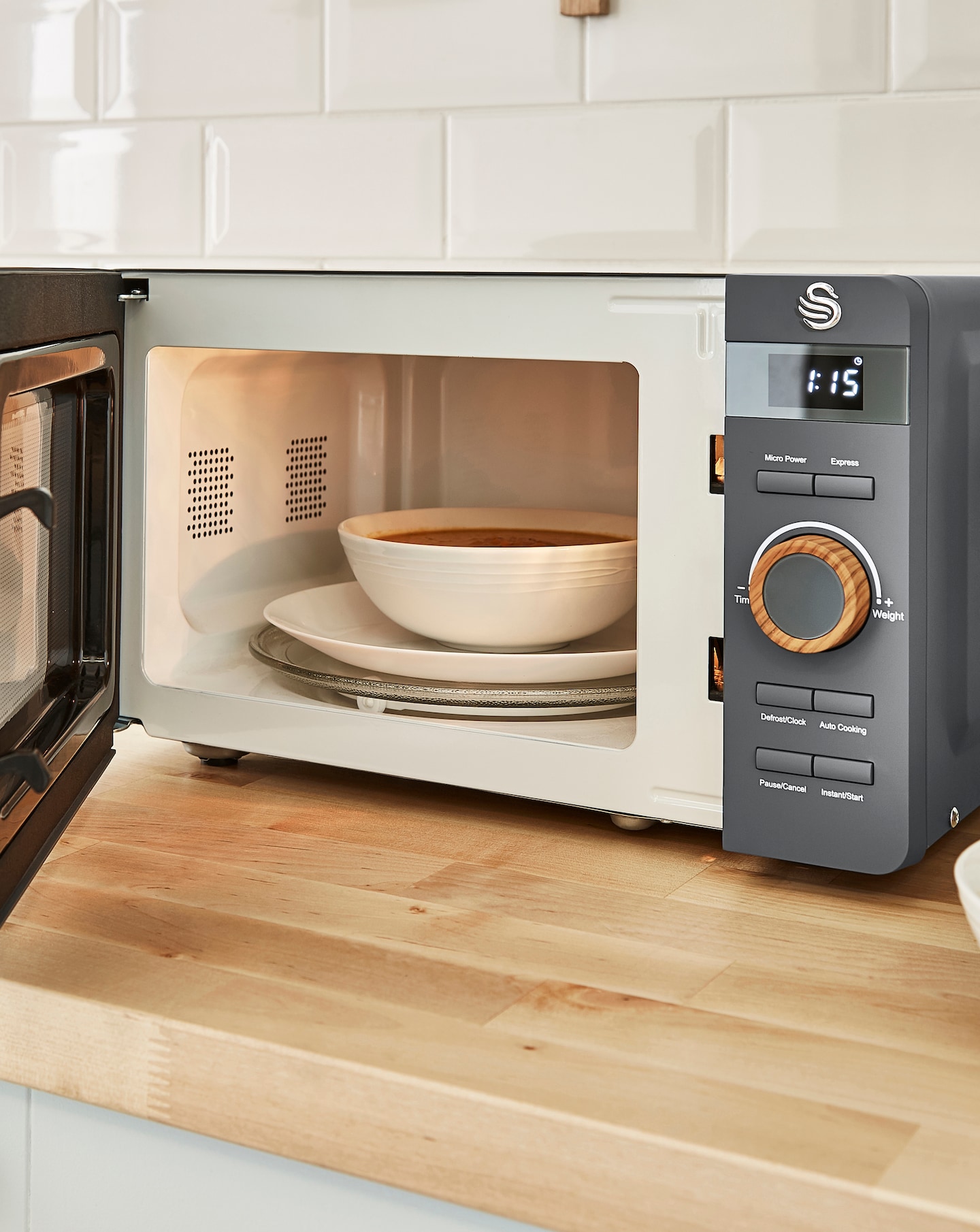 Swan sm22036gryn nordic microwave hotsell