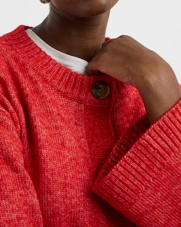 Re-luxe Paprika Wide Sleeve Jumper