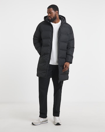 Jack & Jones Global Puffer Coat - Black