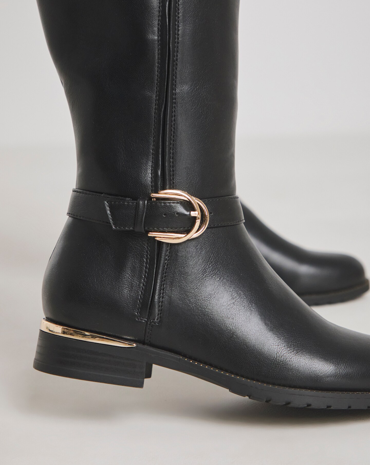 2024年 お歳暮・冬ギフト特集 Boots Detail Buckle High Knee ExWide Marisota | Fit その他