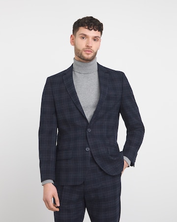 Regular Fit Check Suit Jacket