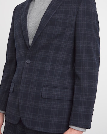 Regular Fit Check Suit Jacket