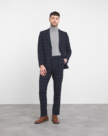 Regular Fit Check Suit Jacket