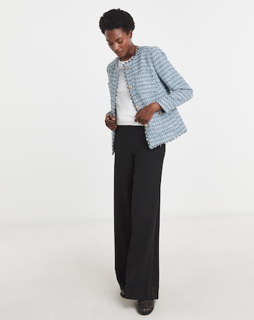 Blue Boucle Jacket