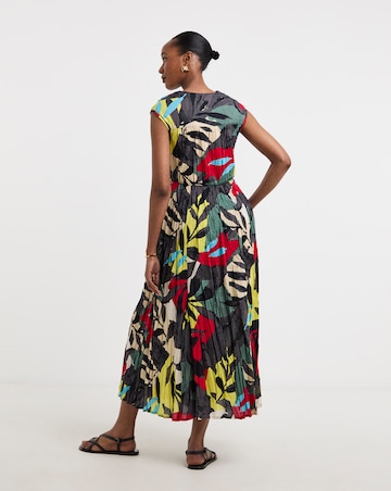 Pure Cotton Tie Front Maxi Dress