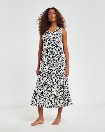 Value Midi Nightie Floral Print