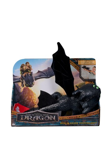 How to Train Your Dragon 12in Gliding Hug Toothless Feature Plush