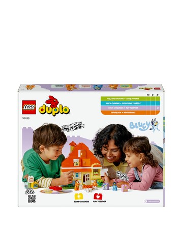 LEGO DUPLO Bluey: Bluey's Family House with Memory Game 10459