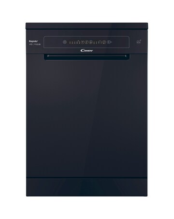 Candy Rapido CF3E9L0B 13 place Dishwasher - Black + installation