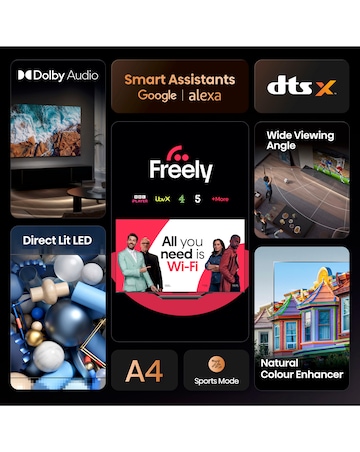 Hisense 40A4QTUK 40in Full HD LED Smart TV with Freely