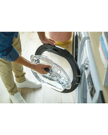 Hoover H-DRY 350 HRE H9A3TBE-80/N Wifi 9kg Heat Pump Tumble Dryer - White
