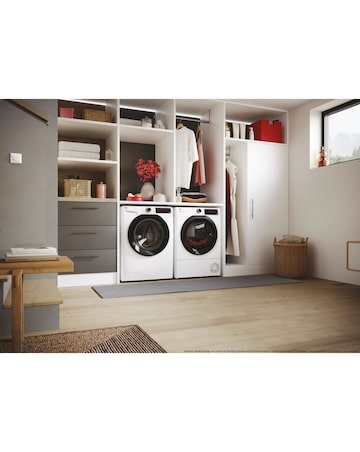 Hoover H-DRY 350 HRE H9A3TBE-80/N Wifi 9kg Heat Pump Tumble Dryer - White