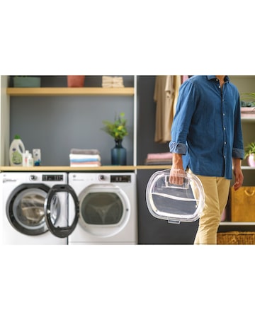Hoover H-DRY 350 HRE H9A3TBE-80/N Wifi 9kg Heat Pump Tumble Dryer - White