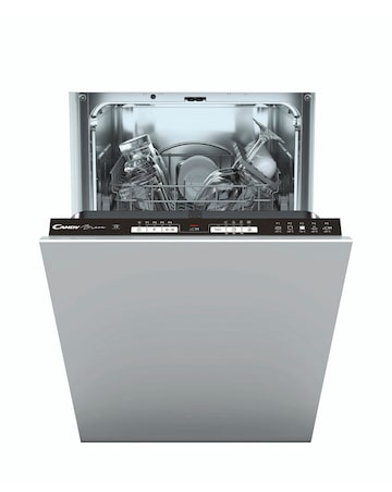 Candy Brava CDIH 2L952-80 Integrated Slimline Dishwasher 9 Place Settings Black