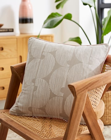 Blush Circle Marked Cushion Cover
