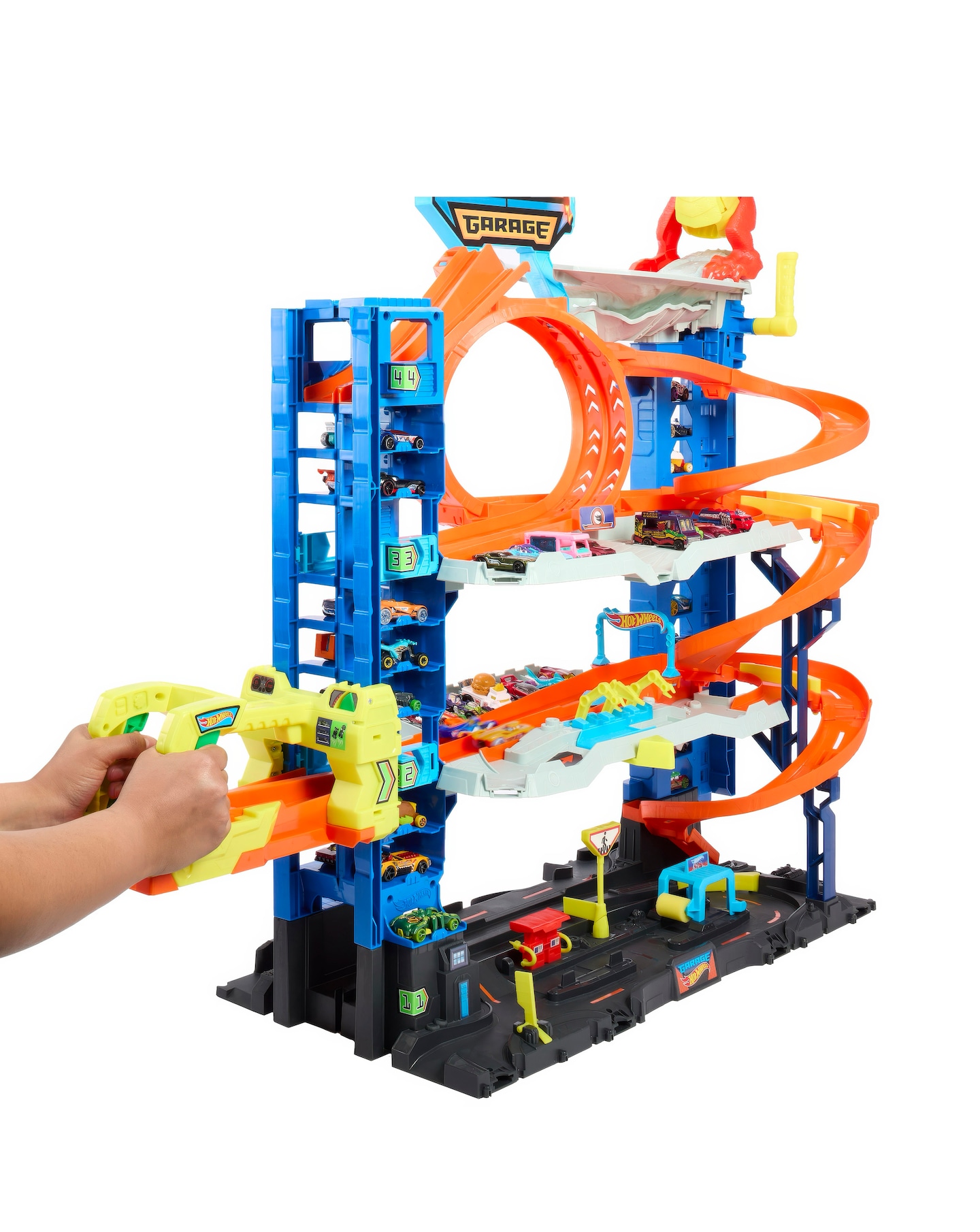 Hot wheels 4 level garage sales