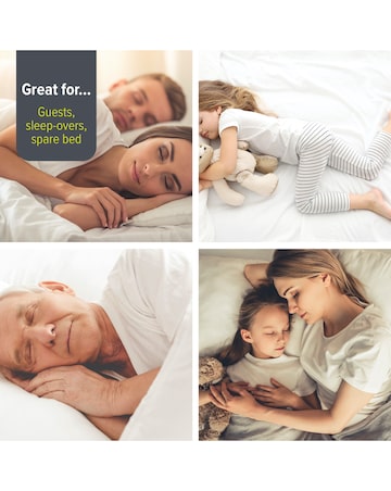 Yawn King Airbed (with custom fitted sheet)
