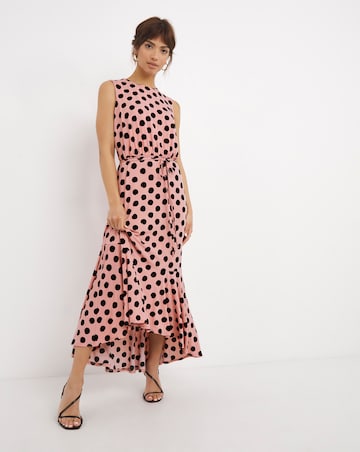 Joanna Hope Spot Column Maxi Dress