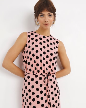 Joanna Hope Spot Column Maxi Dress