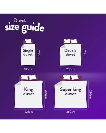 Slumberdown Feels Like Down All Seasons 15 Tog Duvet