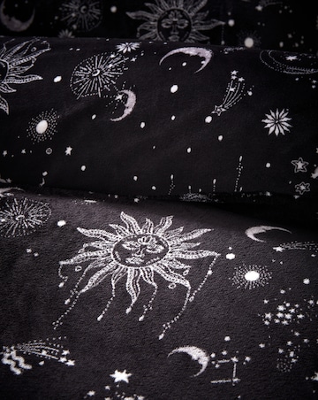 Moons & Stars Fleece Duvet Set