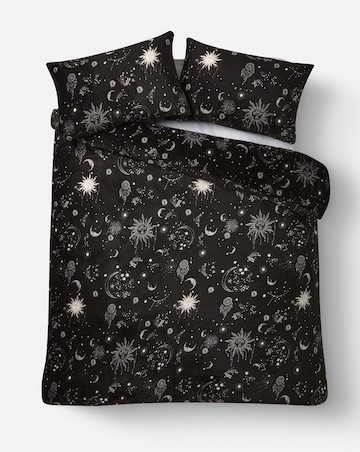 Moons & Stars Fleece Duvet Set