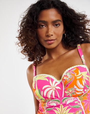Figleaves Frida Underwired Bandeau Swimsuit