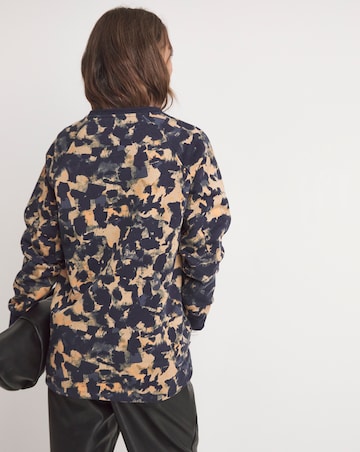 Print Classic Longline Sweatshirt