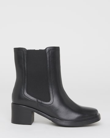 Lady Block Heel Chelsea Boots - Extra Wide Fit (EEE)