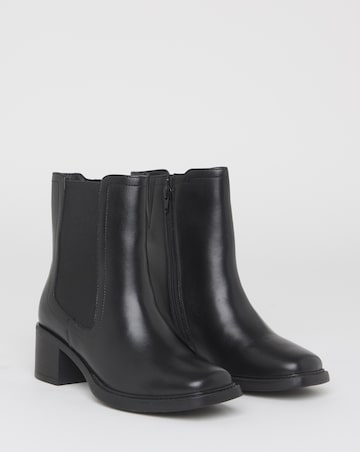 Lady Block Heel Chelsea Boots - Extra Wide Fit (EEE)
