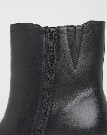 Lady Block Heel Chelsea Boots - Extra Wide Fit (EEE)