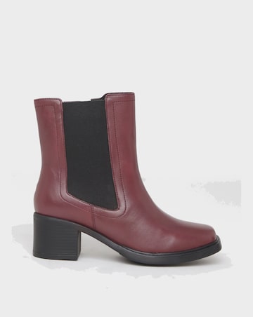 Lady Block Heel Chelsea Boots - Extra Wide Fit (EEE)