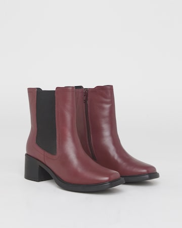 Lady Block Heel Chelsea Boots - Extra Wide Fit (EEE)
